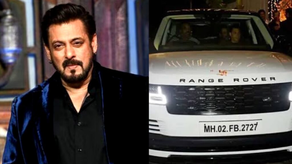 Salman Khan new bulletproof car